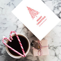 Christmas Tree Scandi Minimalist Simple Holiday 