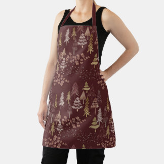 Christmas Tree Scatter Apron