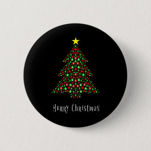 Christmas Tree Shirt For Christmas - Xmas Merry Ch 6 Cm Round Badge