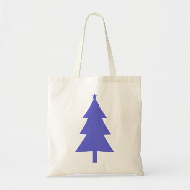 Christmas tree Silhouette 4 Tote Bag (Front)