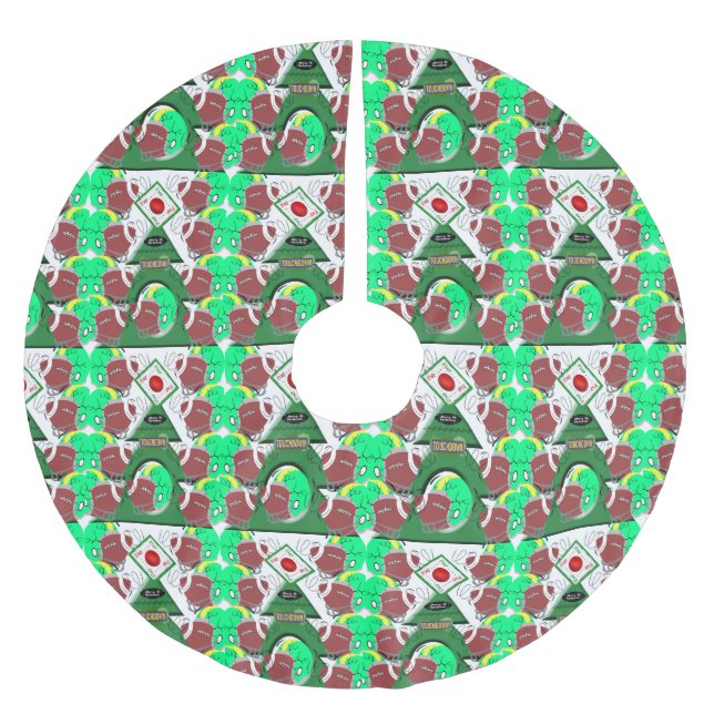 Christmas Tree Skirt Sports (Front)