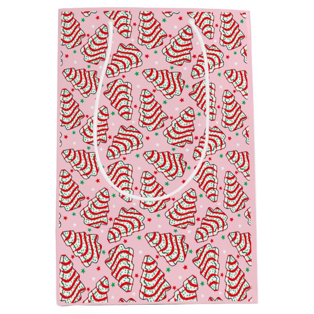 Christmas Tree Snack Cake Gift Bag (Front)