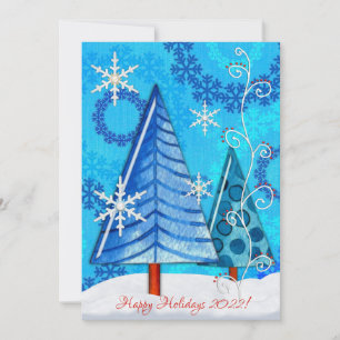 Christmas Tree & Snowflake Jewelled