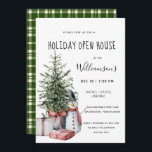 Christmas Tree Snowman Christmas Party  Invitation<br><div class="desc">Christmas Tree Snowman Christmas Party Invitation, the perfect invitation for your holiday gathering. Invitation features a watercolor Christmas tree surrounded by gifts and an adorable snowman. Our high resolution template makes it so easy for you to customise your invitation. If you would like to customise your invitation further, please use...</div>