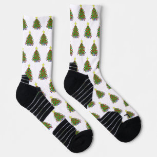 Christmas tree socks
