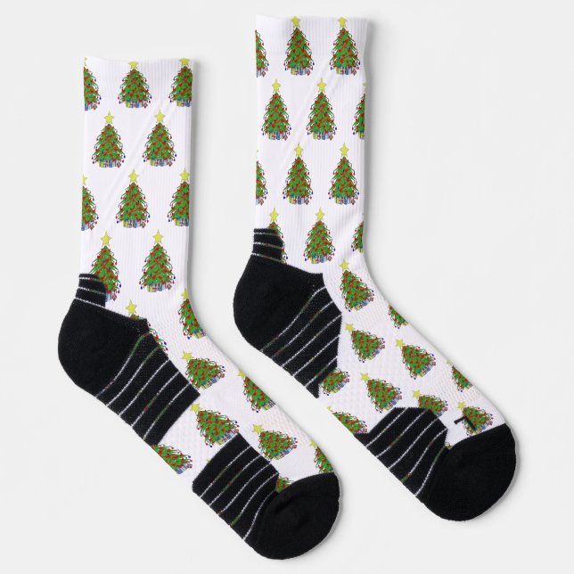 Christmas tree socks (Right)
