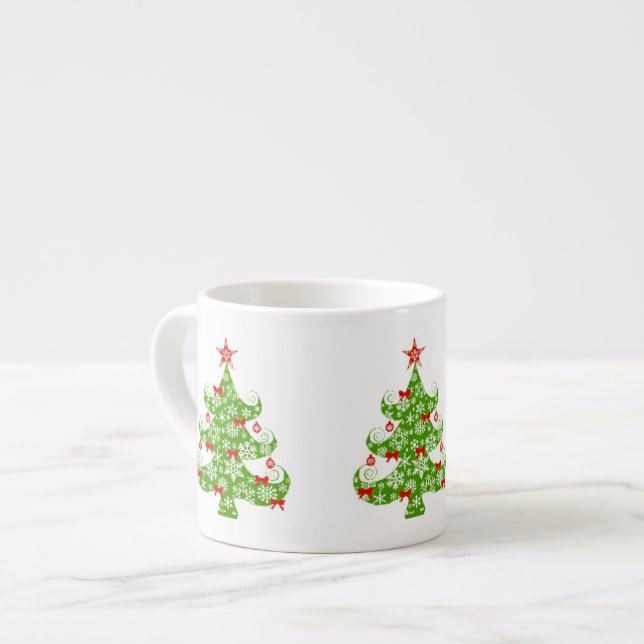 Christmas Tree Speciality Mug (Front Left)