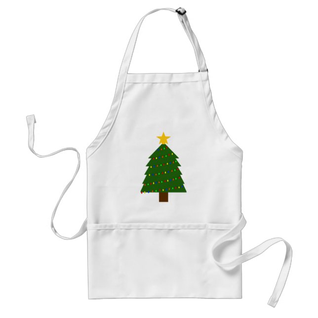 Christmas Tree Standard Apron (Front)