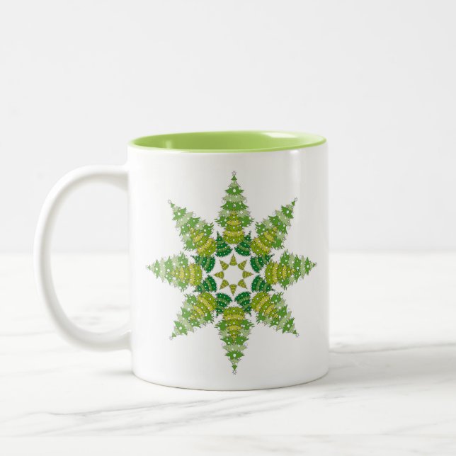 Christmas Tree Star Mug (Left)