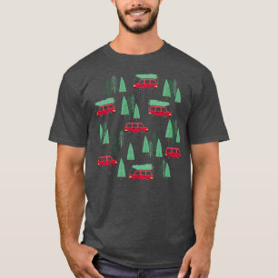 Christmas Tree Station Wagon Headed Home T-Shirt