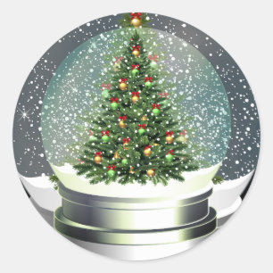 christmas tree sticker