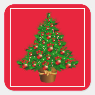 Christmas Tree Stickers
