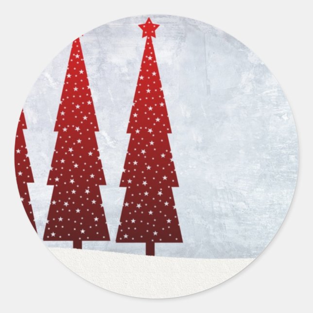 Christmas Tree Stickers (Front)