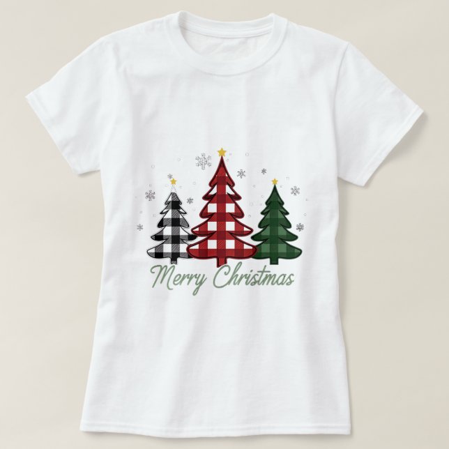 Christmas tree  T-Shirt (Design Front)