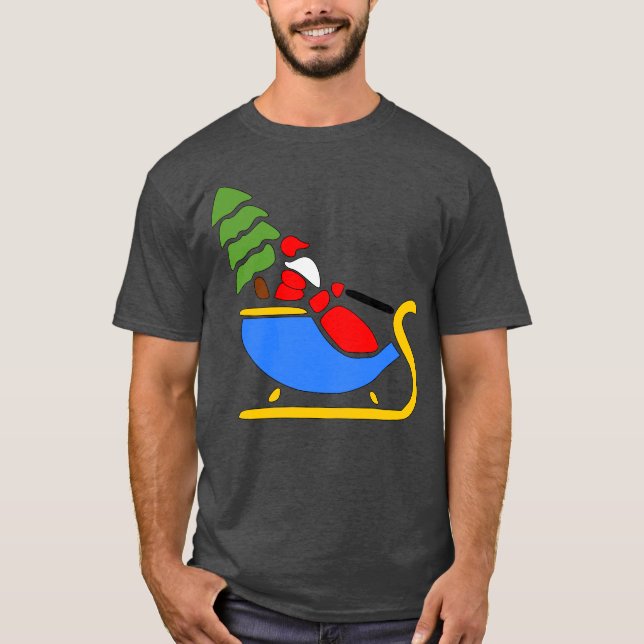 Christmas tree  T-Shirt (Front)