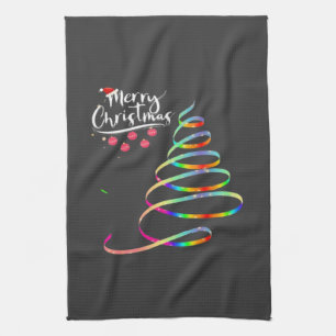  Christmas Tree   Tea Towel