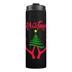 Christmas tree             thermal tumbler