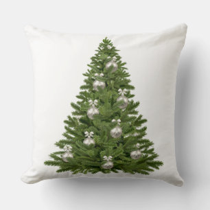Christmas Tree Throw Pillow
