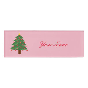 Christmas Tree Thunder_Cove Name Tag