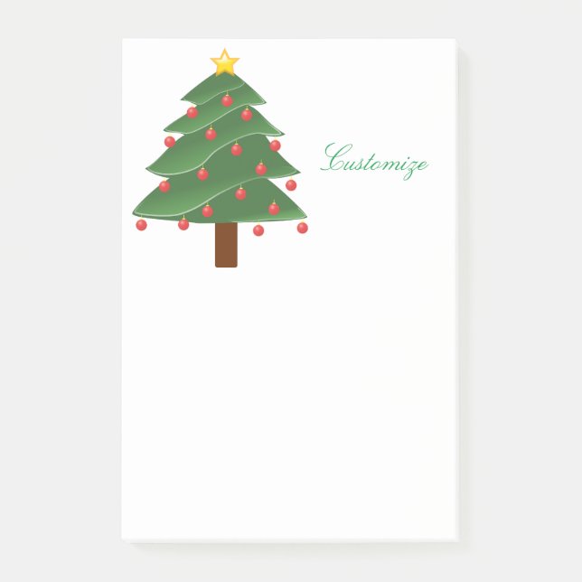 Christmas Tree Thunder_Cove Post-it Notes (Front)