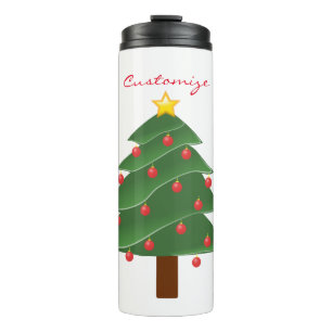 Christmas Tree Thunder_Cove Thermal Tumbler