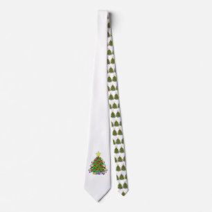 Christmas tree tie
