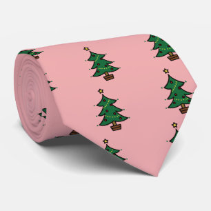 Christmas tree tie