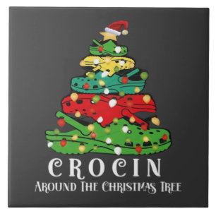 Christmas tree tile