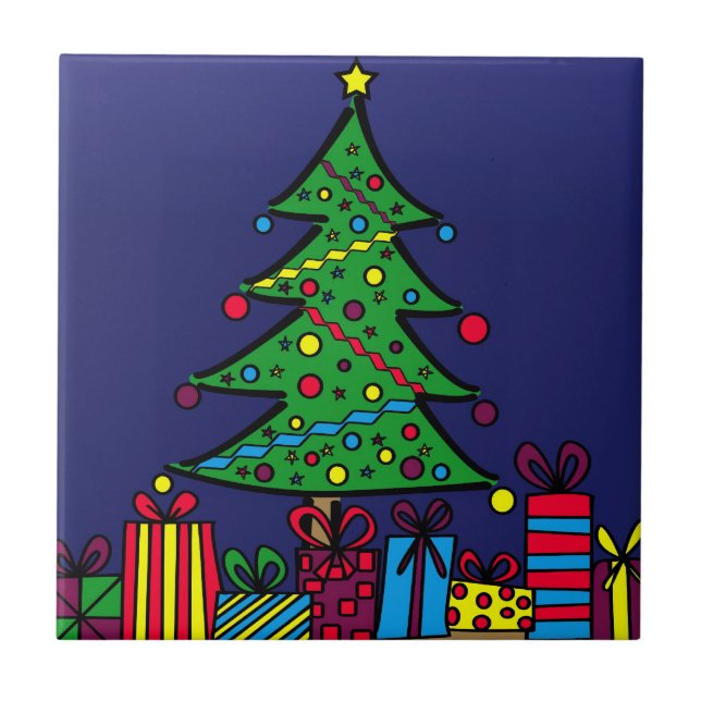 Christmas tree tile (Front)