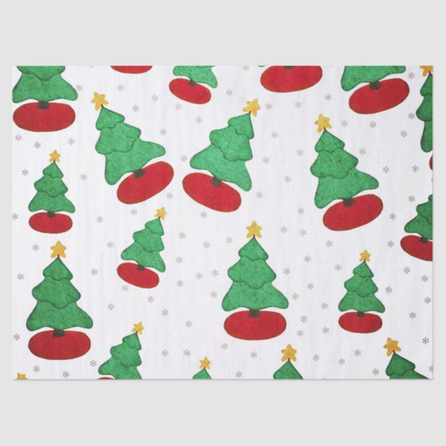 Christmas Tree Tissue Paper (Front)