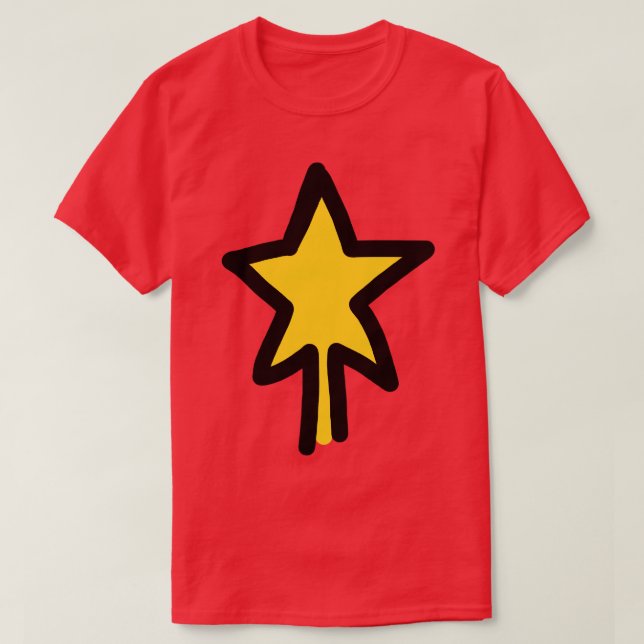 Christmas Tree Topper T-Shirt (Design Front)