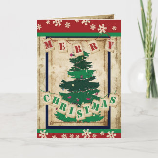 Christmas Tree Tradition Holiday Card