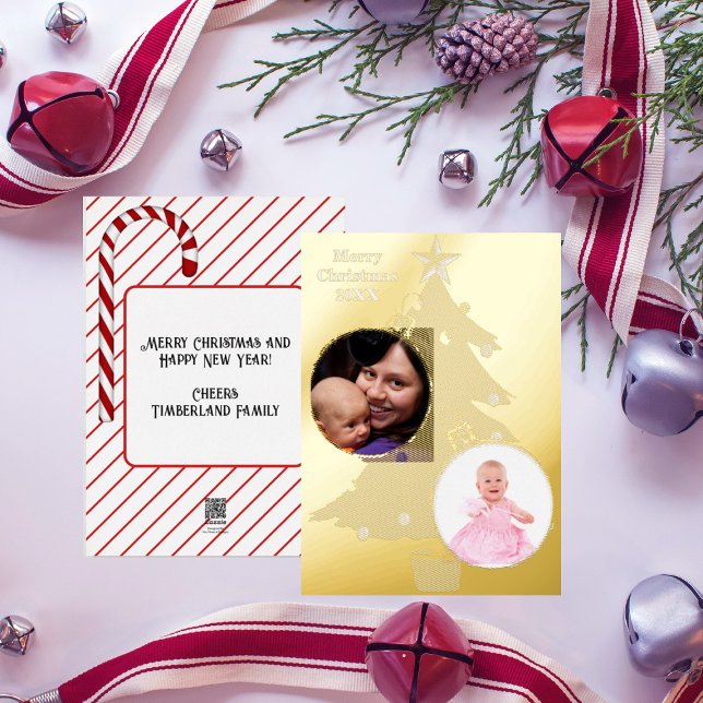 Christmas Tree Two Photos Christmas 20XX (Creator Uploaded)