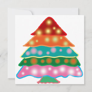 Christmas Tree Vintage Holiday Card