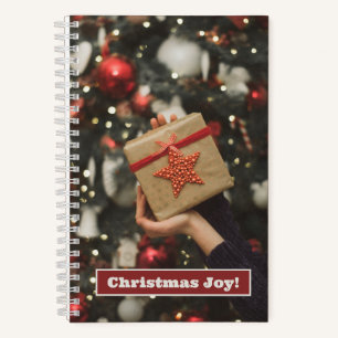 Christmas Tree with Gift Notebook