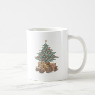 Christmas Tree with Packages Coffee Mug