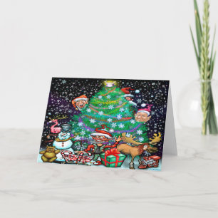 Christmas Tree with Trimmings Card