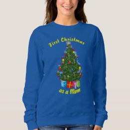 Christmas Tree Womens Sweatshirt
