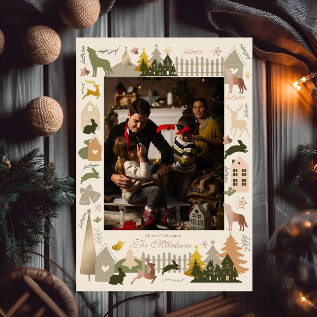 Christmas Tree Woodland Animals & Cosy Village (Creator Uploaded)