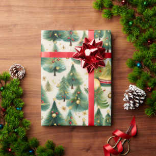 Christmas Tree Wrapping Paper