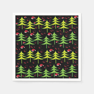 Christmas Tree Xmas Party  Napkin