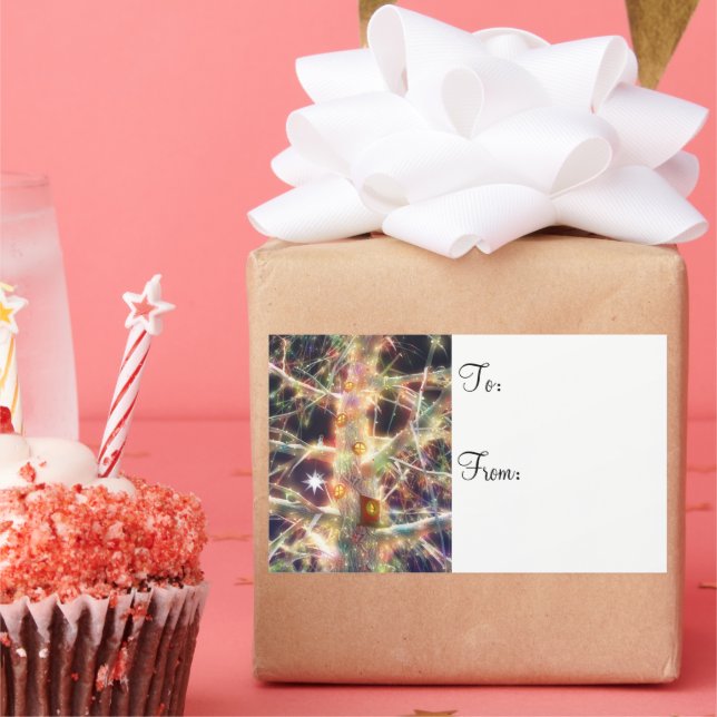 Christmas Treehouse Gift Labels (Party)
