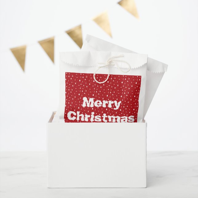 Christmas Trees and Snowflakes Favour Bags (Party)