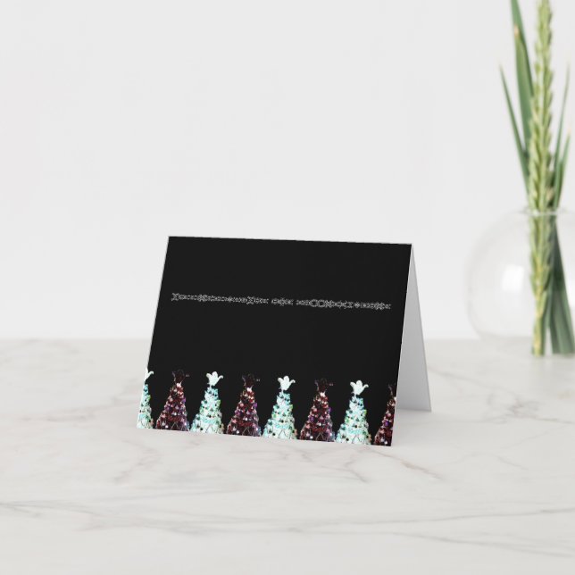 Christmas Trees Card (Front)