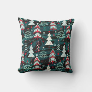 Christmas trees. cushion