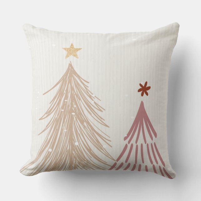 Christmas Trees  Cushion (Front)