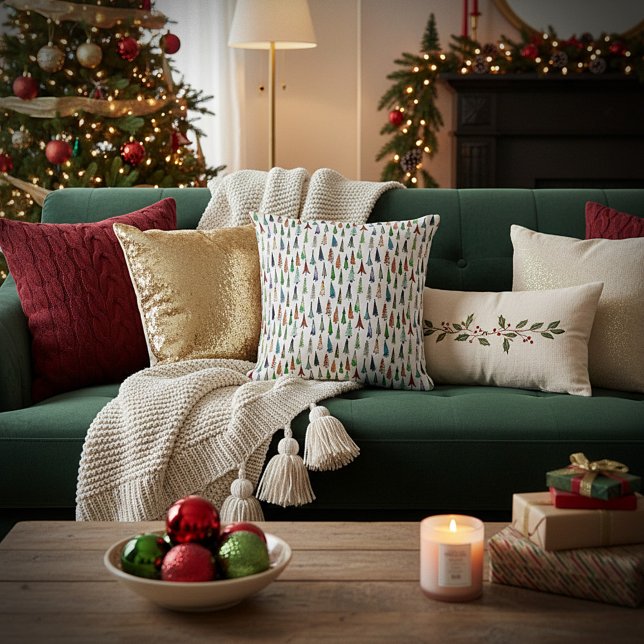 Christmas trees  cushion (Creator Uploaded)