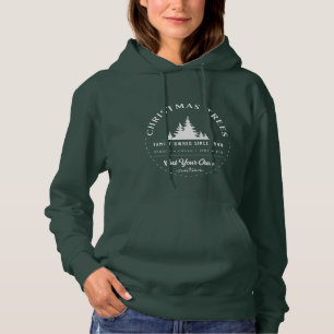 Christmas Trees Cut Your Own Hoodie