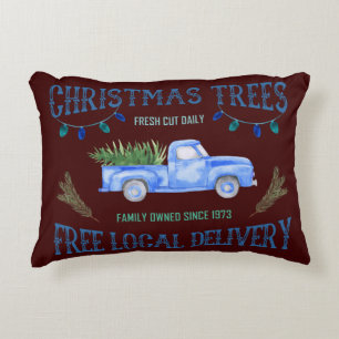 CHRISTMAS TREES DECORATIVE CUSHION