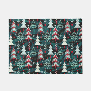 Christmas trees.  doormat